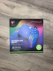 PDP Afterglow Wave Wired Controller Xbox (B15) - Picture 1 of 8