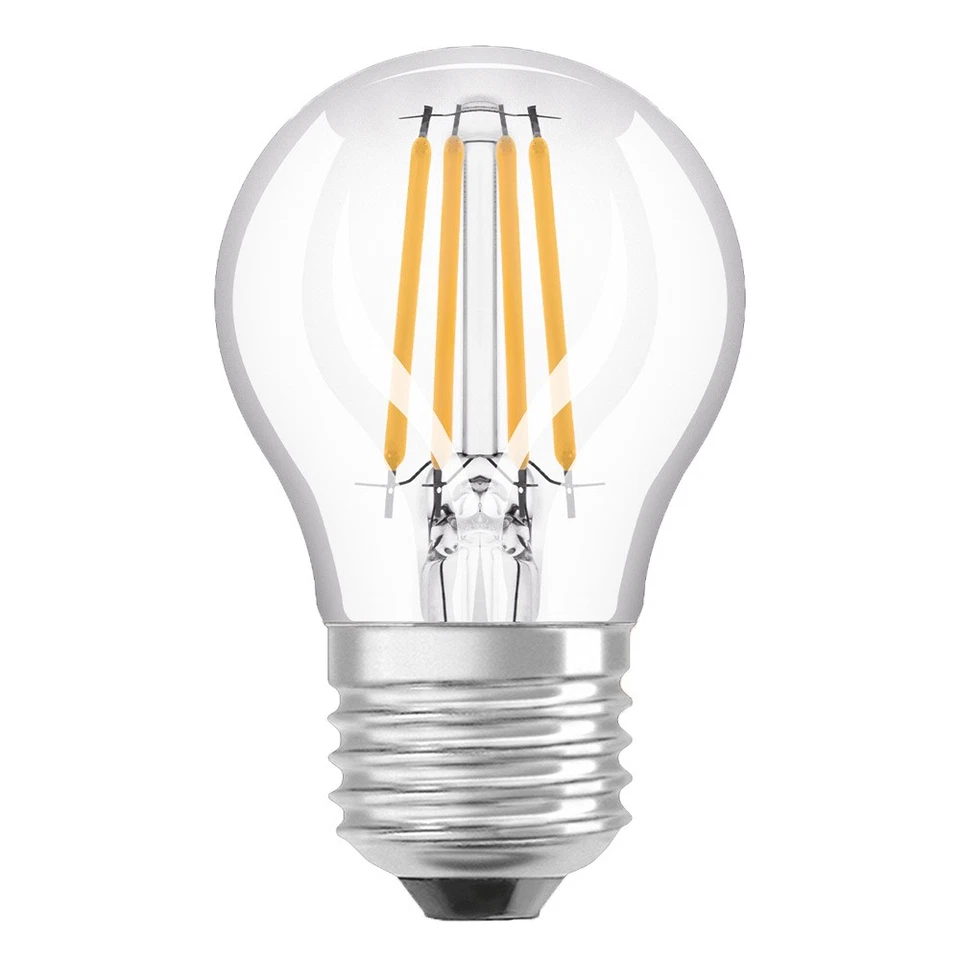 Osram LED Filament Leuchtmittel Tropfen 6W = 60W E27 klar 806lm warmweiß 2700K - Bild 1 von 1