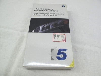 BMW GENUINE 5 SERIES E39 VHS NOS OWNER'S USE INTRODUCTION ITALIAN - Immagine 1 di 3