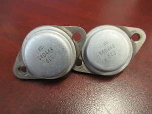 Fairchild Original S40448 S40449 Matched Pair Transistor Marantz pull Tested - Foto 1 di 1