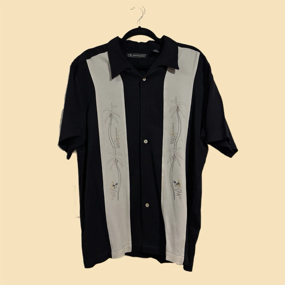 Camisa The Havanera Co Vintage Cubavera Buttom Up Foto 1 de 4