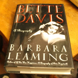 Bette Davis: A Biography ~ Barbara Leaming ~ 1992 Simon & Schuster HCDJ 1PR - Imagen 1 de 2
