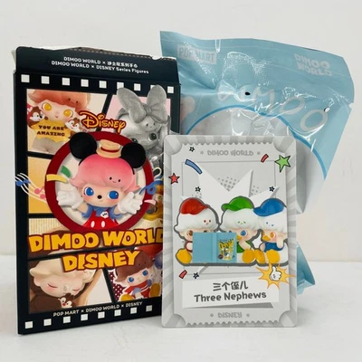Figura Muñeca Confirmada POP MART Dimoo World X Serie Disney - Tres Sobrinos Foto 1 de 4