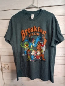 Camiseta Kelloggs The Breakfast Club Unisex Grande Negra Tony The Tiger Distressed - Imagen 1 de 11