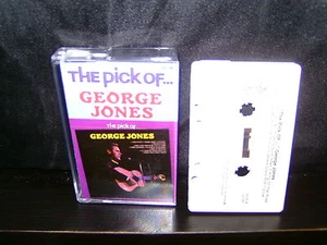 THE PICK OF GEORGE JONES - CASSETTE NM - Picture 1 of 3