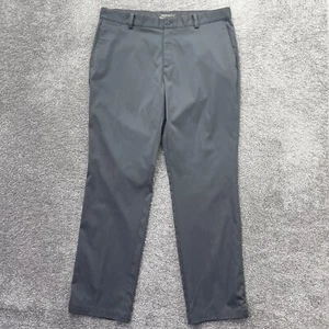 Nike Pants Mens 35x32 Gray Golf Tech Chino Dri Fit Stretch Flat Front 639779 - Picture 1 of 11