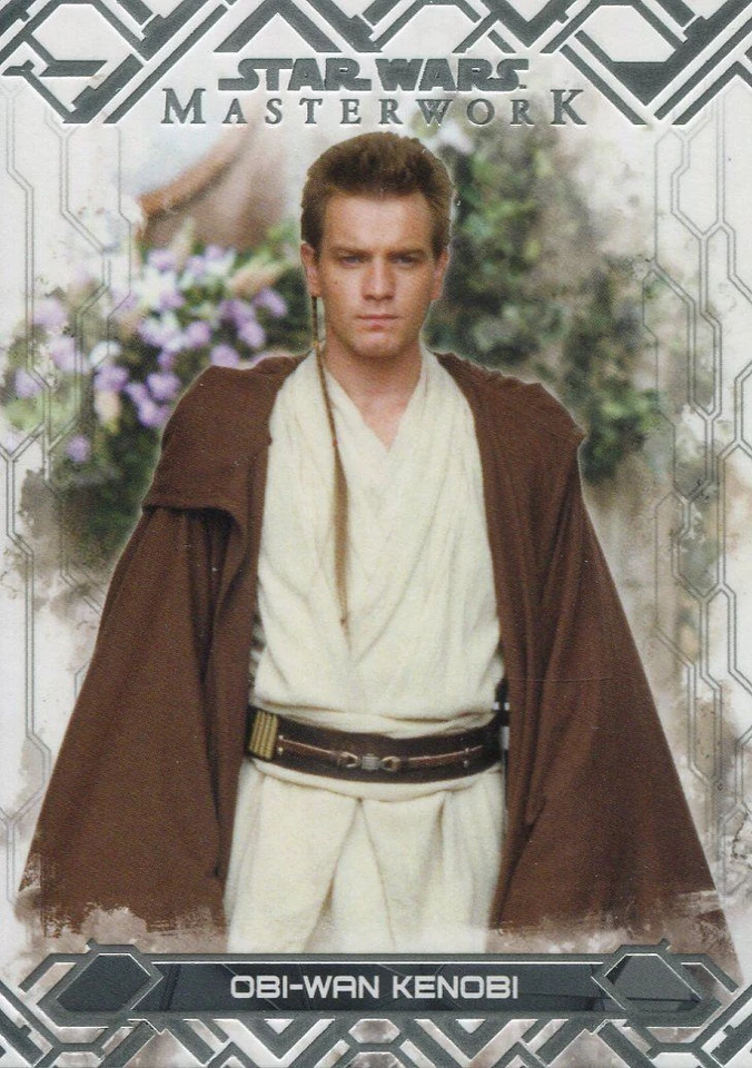 Star Wars Masterwork 2017 SP Base Card #76 Obi-Wan Kenobi - Image 1 of 1