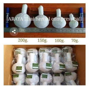70g 200g x6 Herbal Compress Ball Araya Brand Facial Body Relaxing Spa Therapy - Picture 1 of 49
