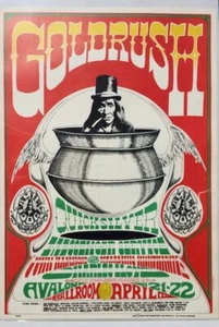 Family Dog Production, ""Quicksliver", abril de 1967, salón de baile Avalon, como nuevo 97, certificado de autenticidad - Imagen 1 de 6