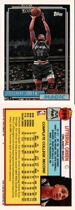 1992-93 Topps Basketball #299 - Litterial Green DPK, RC - Orlando Magic 92-602 - Bild 1 von 1