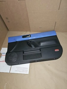 2003-2010 Volkswagen Beetle Hatchback Passenger Door Panel Blue/Black OEM - Picture 1 of 22