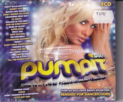 PUMP IT VOL. 4 / NEW & SEALED 3CD MIXED BY GEMSTAR LADY LAURYN PLATINUM DEEJAYZ - Image 1 of 2