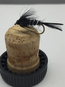 Prime Collection Damsel Nymphe Schwarz X Acht (8) Fliegen Für Forelle Angeln, Eu - Bild 1 von 1