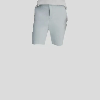 Shorts cáqui casual sarja azul 36W masculino Bloomingdale's ajuste regular - Imagem 1 de 2