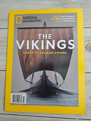 National Geographic January 2025 Magazine The Vikings Lords of Seas and Sword - Image 1 of 3