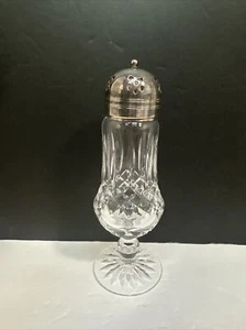 Vintage WATERFORD CRYSTAL Lismore Large 8" Sugar Shaker Muffineer IRELAND - Picture 1 of 13