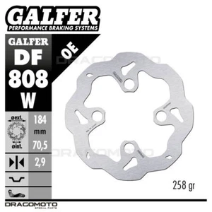 GAS GAS TXT PRO RACING 300 2014-2018 DF808W Front Brake Disc Rotor GALFER - Picture 1 of 3