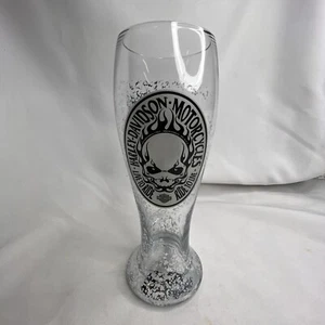 harley davidson tall beer glass-9” Tall - Picture 1 of 5