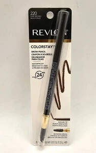 Revlon ColorStay Brow Pencil - Dark Brown # 220. New! - Picture 1 of 3