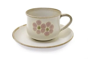 Denby Langley Gypsy Steinzeug 2,5" Tasse und Untertasse Set - Bild 1 von 2