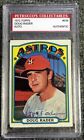 1972 Topps Baseball Card Hand Signed #536 Doug Rader Slabbed Authentic