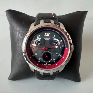 Swatch Watch 007 James Bond "A VIEW TA A KILL" Max Zorin YRS411 Chronograph 2008 - Picture 1 of 19