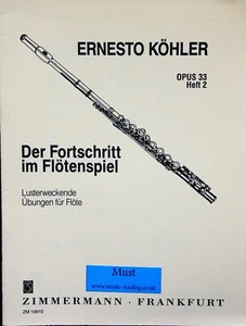Ernesto Kohler flute studies op.33 part 2 - Picture 1 of 1