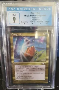 Magic: The Gathering - Energy Arc 1996 Grade 9 (9Cen, 9Sur, 9Cor, 9.5Edg) by CGC - Picture 1 of 6