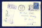 CANADA 5c ARCH 1931 AIRMAIL TO USA SHORT PAID 2c DUE