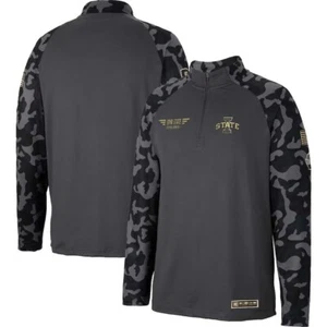 Colosseum Iowa State Cyclones OHT Military Appreciation 1/4 Zip Jacket - XXL - Picture 1 of 2