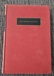 First Edition The Writer Observed by Harvey Breit World Publishing 1956 Hardback - Picture 1 of 15
