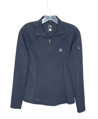 Pullover Nike ACG Fit Dry 1/4 Cremallera Rendimiento Manga Larga Negro Talla Pequeña Foto 1 de 4