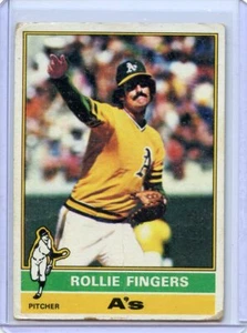 1976 Topps Rollie Fingers Oakland Athletics #405  🚀😳💥 VG  - Picture 1 of 2