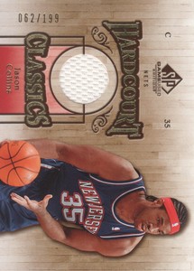 2007-08 SP Game Used Basketball Hardcourt Classics JERSEY #HC-JC Jason Collins