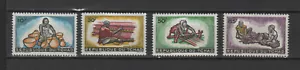 Tchad 1964 artisanat 4 timbres neufs MNH /TR8342 - Imagen 1 de 1