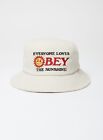 Obey Clothing Embroidered Sunshine Bucket Hat- One Size- Everybody Loves The Sun