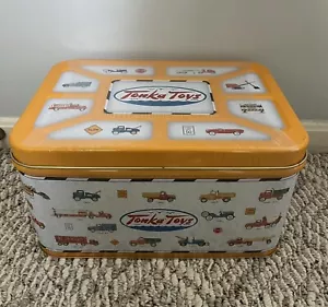 1998 Tonka Toys Box Storage Chest Popcorn Tin Limited Edition Hasbro New SEALED - Picture 1 of 7