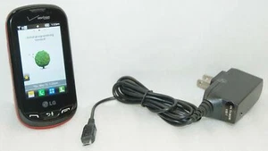 LG VN271 Extravert Full Qwerty Slider Cell Phone Touch Screen 3G Grade C - Picture 1 of 9