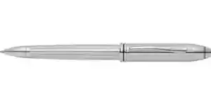 Cross Townsend Platinum Plated Ballpoint Pen New In Box At0042-1 - Picture 1 of 1