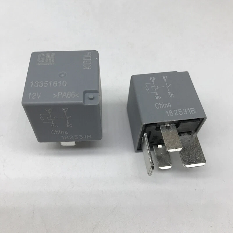 GM 13351610 PA66 Automotive Relay 4 Pin 12V - Image 1 of 1
