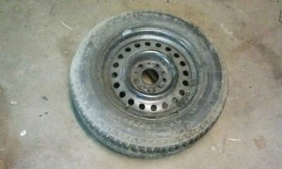 BMW E34 5-er 525 Ersatzrad Stahlfelge Notrad 1179030 Sommerreifen 195/65R15 91V - Bild 1 von 4