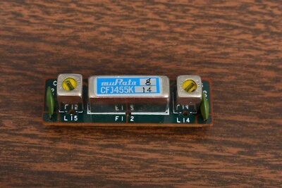 ICOM 2.4KHz MURATA CFJ455K14 CFJ455K-14 CERAMIC SSB FILTER IC-745  - Image 1 of 2
