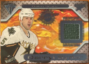 2000-01 Titanium Game Gear Darryl Sydor #92 Dallas Stars