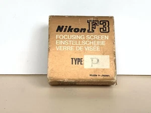 Nikon F3 Focusing Screen Type B; Mint Condition - Picture 1 of 3
