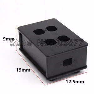 Brandneu HIFI US AC Steckdosenleiste Leiste Verteiler Aluminium 4 Steckdosen Box Gehäuse - Bild 1 von 5