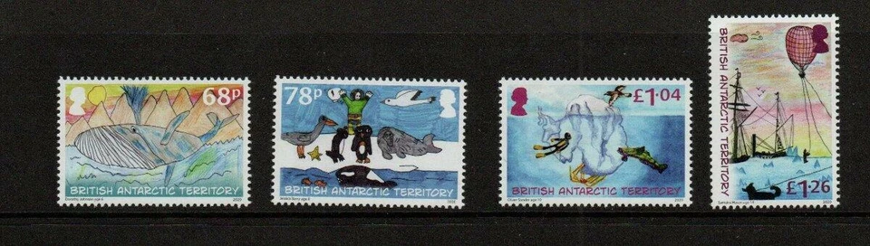 TERRITORIO ANTÁRTICO BRITÁNICO 2020-SG794-797 DESCUBRIENDO LA ANTÁRTIDA MNH Foto 1 de 1