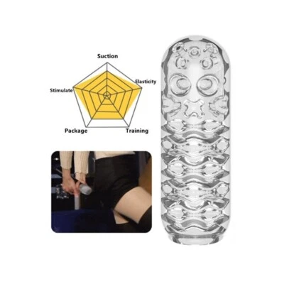 Masturbador masculino realista vagina alienígena bolsillo coño acariciador taza juguete sexual para hombres Foto 1 de 4