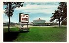 1970er Jahre Exit 44 Motel Victor New York Vintage Postkarte Reise AAA Roadside Americana 