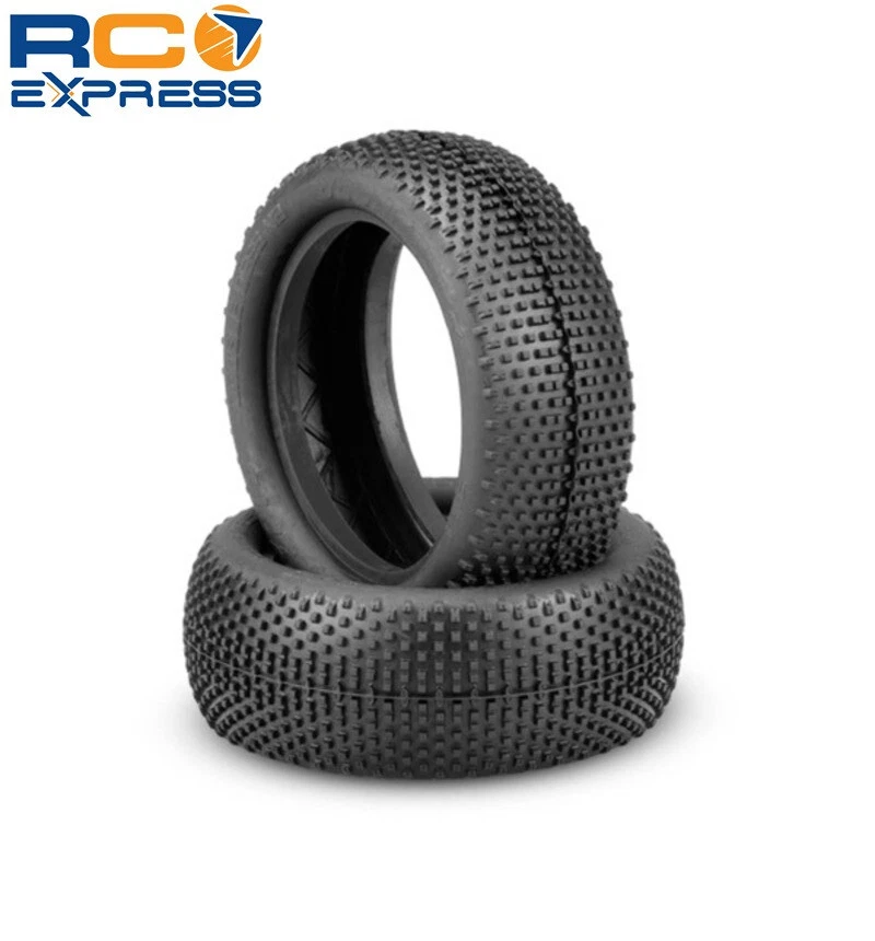 JConcepts Double Dees V2 Tires Green Compound 2.2 4WD Buggy Front JCO3161-02 - Image 1 of 1