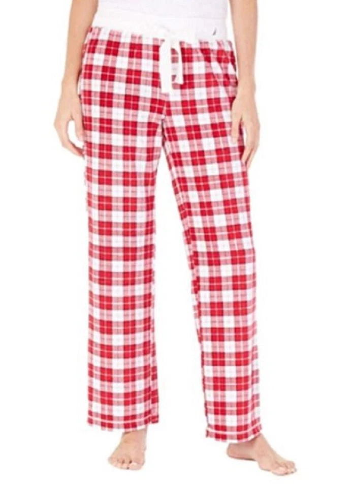 Nautica Women's Pajama Bottom Pant Red Plaid  - Image 1 of 1